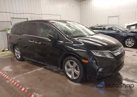 2018 Honda Odyssey Ex-L from USA, damaged, VIN 5FNRL6H72JB095120